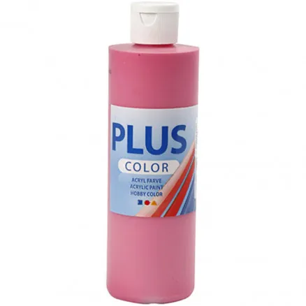 Plus Color hobbyfärg, fuchsia, 250 ml / 1 flaska.